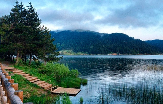 Природный парк озера Абант недалеко от турецкой провинции Болу - идеальное место для уединения