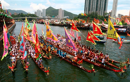 Фестиваль лодок-драконов будет пройдет в Гонконге в начале июня