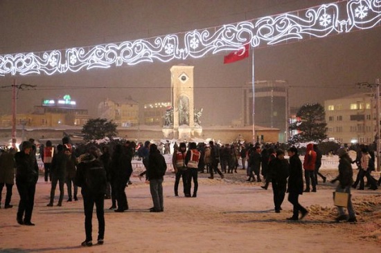 В Стамбуле площадь Таксим будет закрыта для празднования Нового года