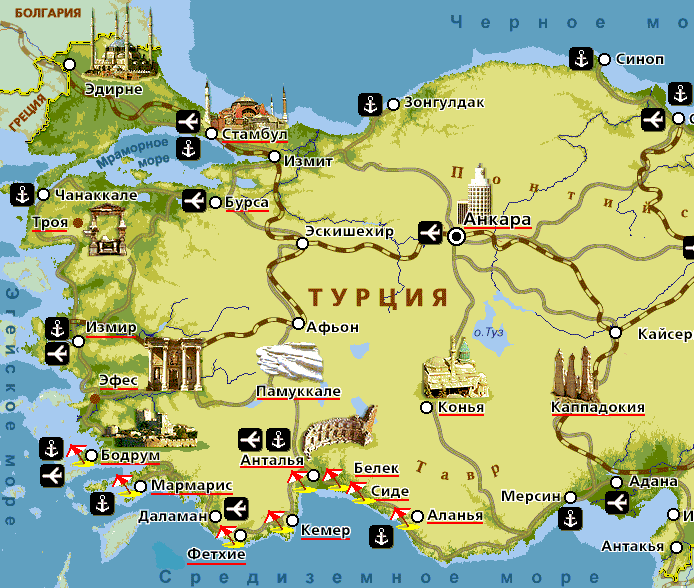 турецкая карта
