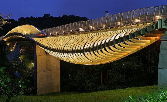 Самый восхитительный мост "Волны Хендерсона" в Сингапуре