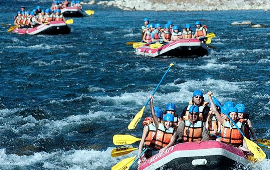 Реки Турции завлекают любителей рафтинга со всего мира