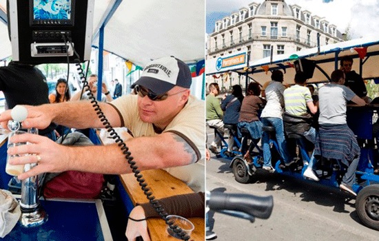 «Пивные велосипеды» запрещены в Амстердаме после жалоб местных жителей на шумных туристов