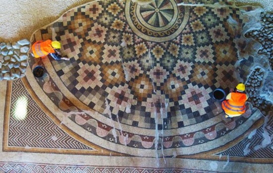 Мозаика площадью 1200 квадратных метров откроется для посетителей в южной части Турции Хатай