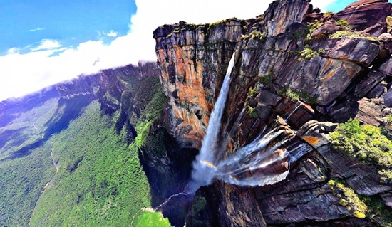 Сальто Анхель - водопад - гигант в Венесуэле
