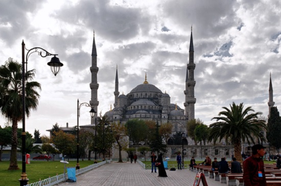 Мечеть Султанахмет или Голубая мечеть в Стамбуле