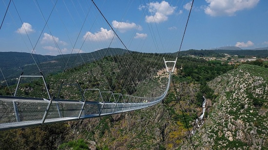 В Португалии открыли мост рекордсмен