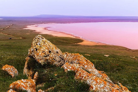 Пляжи с розовой водой – сюрприз природы туристам для фантастического отдыха