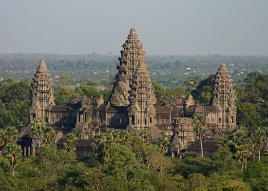 Ангкор-Ват или город-храм в Камбодже