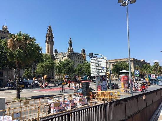 Полиция в рекордные сроки «очистила» Барселону от туристов