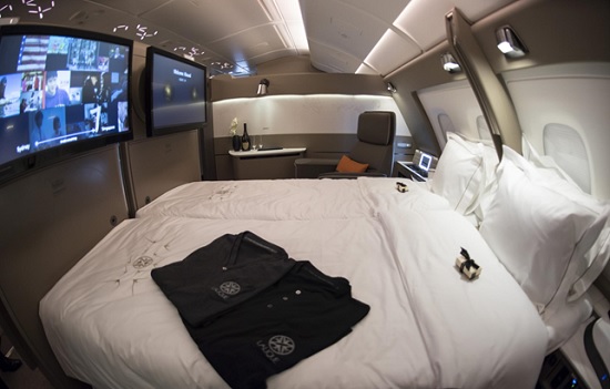 Бизнес-класс в самолётах скоро будет мини-отелем