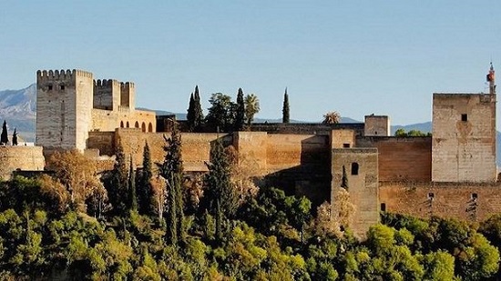 Испанская крепость Алькасаба
