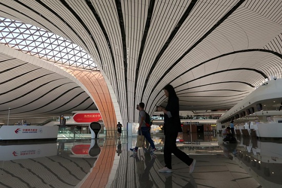 Самый большой в мире аэропорт Пекин - Дасин возобновляет рейсы