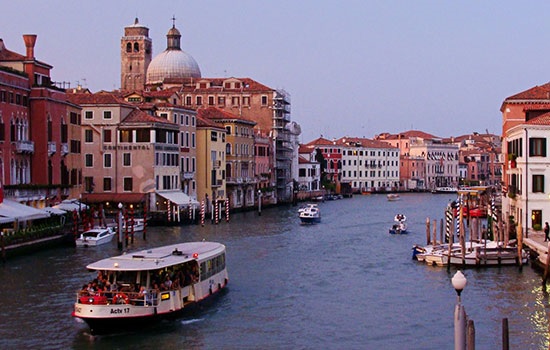 Вапоретто или водные трамваи в Венеции