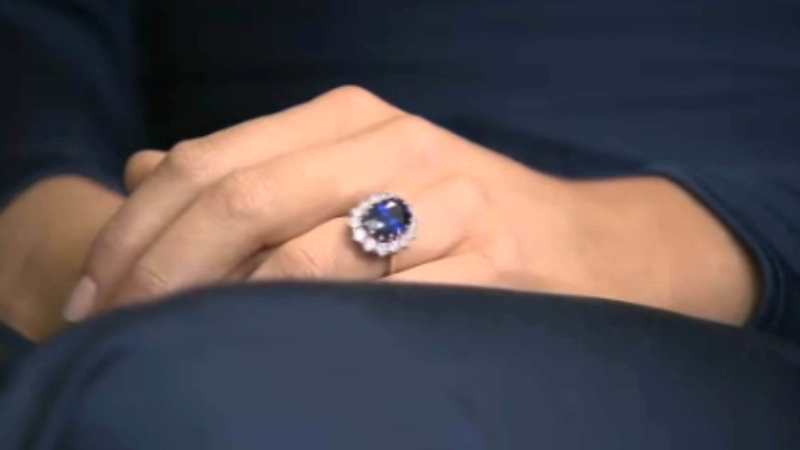 Самое известное кольцо в мире: золотое украшение с сапфиром и бриллиантами, объединившее принца Уильяма, Кейт Миддлтон и принцессу Диану