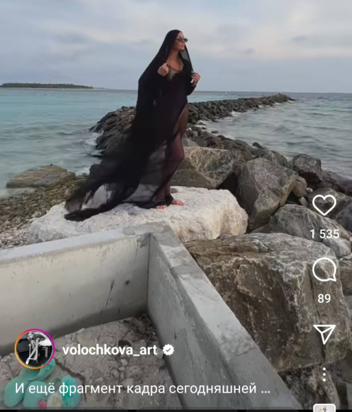 Поклонники в печали! Анастасию Волочкову засняли на Мальдивах в трауре