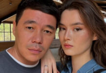 Данияр Алшинов и Ажар Кунболат показали архивные кадры с регистрации брака