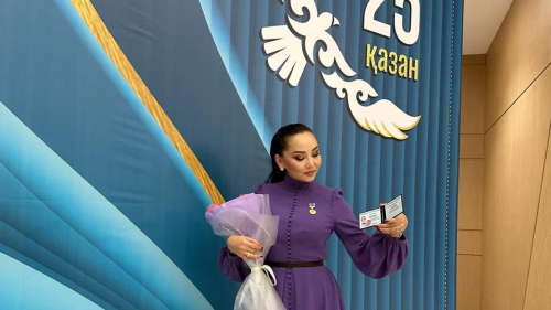 Баян Алагузова стала заслуженным деятелем Казахстана (фото)