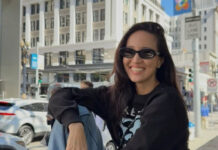 Отметившая 32-летие Гульназ Жоланова показала атмосферные фото из США