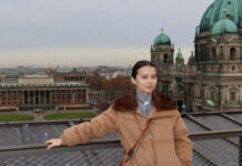 Раушан Кудайберген показала фото с прогулки по Берлину