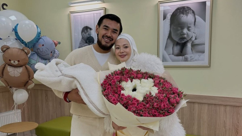 В семье Абая Асылхана и Жанель Макажан произошло пополнение