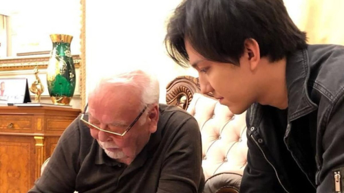 "Ваши назидания навсегда в моем сердце": Димаш Кудайберген посвятил пост Асанали Ашимову