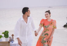 Ерке и RaiM отметили третью годовщину свадьбы на Мальдивах