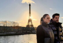 Фахрие Эвджен и Бурак Озчивит прогулялись по Парижу