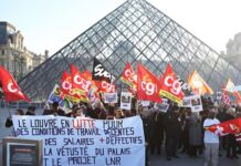 Ограничения в работе Лувра: во Франции снова забастовки