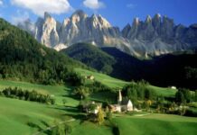 Зоны с ограниченным доступом появились на популярном курорте в Доломитовых Альпах