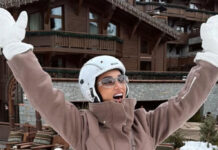 «Супервумен»: Мадлен показала фото с отдыха в Куршевеле