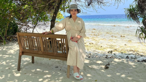 Улетевшая на Бали Гульзира Айдарбекова показала атмосферные кадры