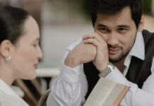 «Красивая пара»: Камшат Жолдыбаева и Газрет Ержанов показались в стильных образах