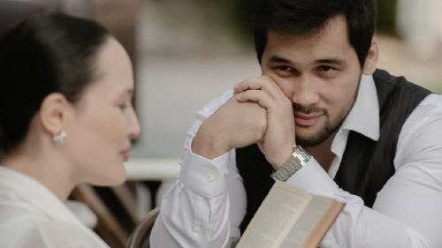 "Красивая пара": Камшат Жолдыбаева и Газрет Ержанов показались в стильных образах