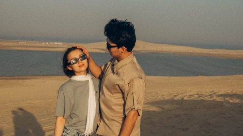 Раушан Кудайберген показала романтические фото с мужем из Катара