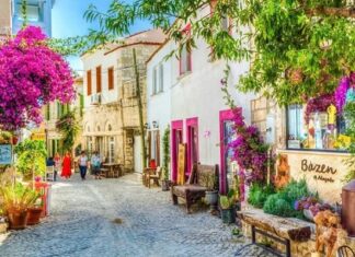 Деревня Алачаты в Турции, ставшая более популярным, чем курортные города