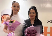 Жена Кайрата Нуртаса пригласила на новоселье свекра и свекровь (видео)