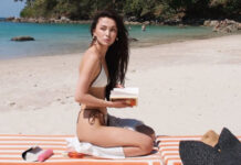 Звезда сериала «Мошенники» показала фигуру в бикини на пляже в Таиланде