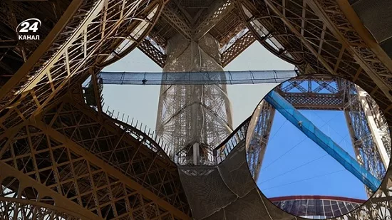 В Париже открылась уникальная локация на Эйфелевой башне