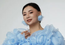 Мадина Садвакасова предстала перед фанатами в нежном весеннем образе