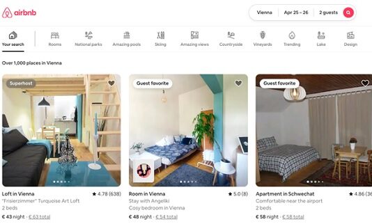 На Airbnb теперь можно забронировать отели