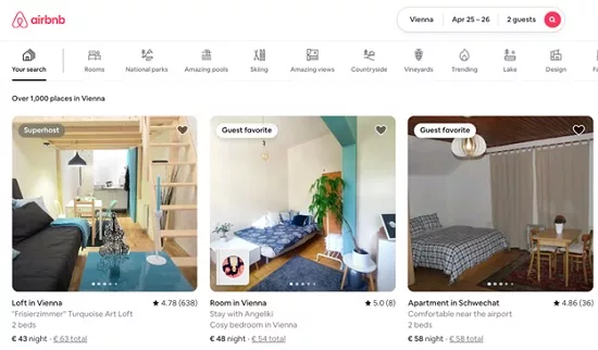 На Airbnb теперь можно забронировать отели