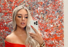 Анна Седокова в мини-платье и латексных ботфортах привлекла внимание в Сети