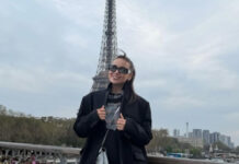 Асель Сагатова показала, как провела время в Париже