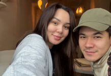 Данияр Хизметов и Жания Джуринская провели рум-тур по своему дому