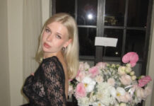 Дочь Веры Брежневой отметила 25-летие в прозрачном платье в кругу друзей в США