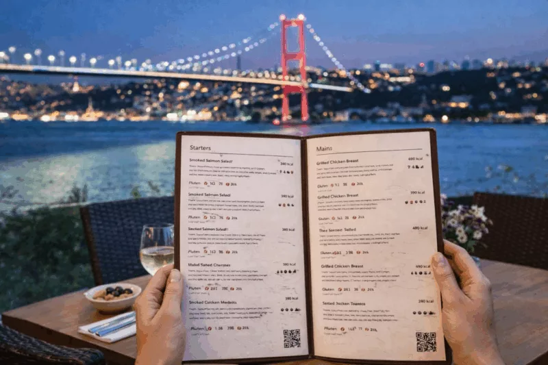 Меню в Турции станут более удобными