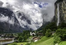 Долина в Швейцарии привлекла внимание любителей «Властелина колец»! Долина в Швейцарии привлекла внимание любителей «Властелина колец»!