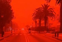 Уникальное событие в Анталии: воздух окрасился в оранжевый цвет! Уникальное событие в Анталии