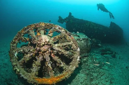 В Турции место морских сражений превратили в подводный музей